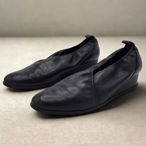 Arche Flat Ballerinas in Soft Black Leather EURO 40/US 9